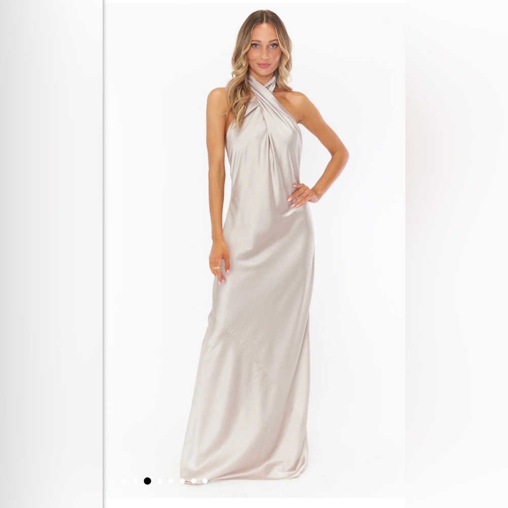 ShowMeYourMumu Jasmine Halter Dress